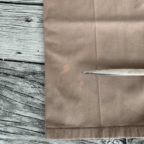 AG Adriano Goldschmied The Luxe Khaki Tailored Trouser Chino Pants - Picture 16 of 16